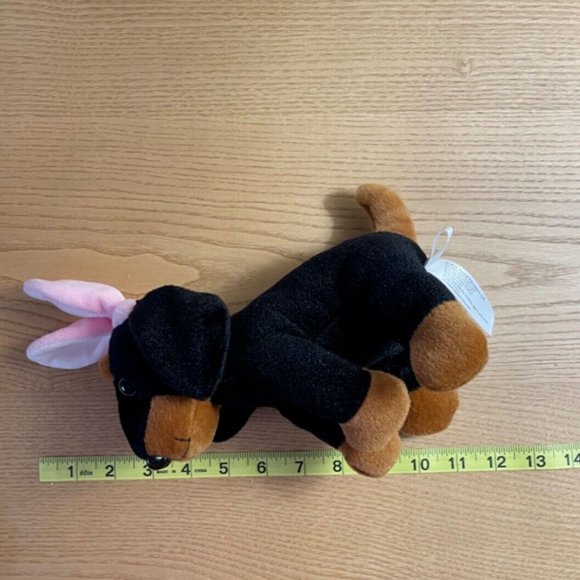 Animal Adventure Rottweiler Bunny Dog Plush Easter Rabbit Ears Stuffed Animal - Picture 9 of 10